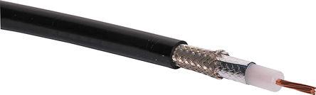 9059B BK001 Alpha Wire Alpha Essentials Coaxial Cable Series, 304 m, RG59B/U Coaxial, Unterminated 75 Ω