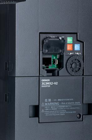 3G3MX2-A4055-EV2 Omron Inverter Drive, 5.5 kW, 3 Phase, 400 V ac, 14.8 A, 3G3MX2 Series