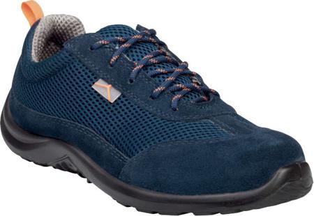 COMOSPBL47 Delta Plus COMO S1P SRC Unisex Navy Blue Stainless Steel Toe Capped Work Shoes, UK 12, EU 47