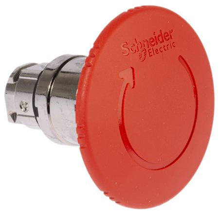 ZB4BS864 Schneider Electric Harmony XB4 Series, Twist Release, Emergency Stop Push Button Head