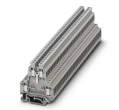 3048030 Phoenix Contact  UKK Series Grey, 2-Level, Screw Termination