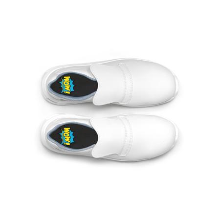 RL20272-10 UPower RL20272 Unisex White  Toe Capped Safety Shoes, EU 44, UK 10