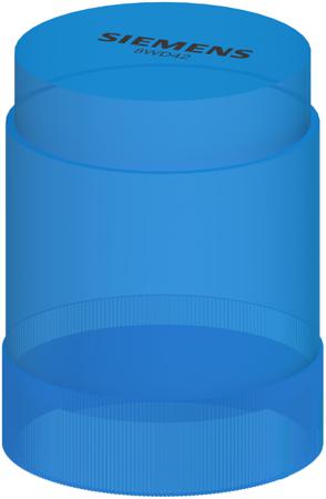 8WD4220-5BF Siemens 8WD4 Series Blue Blinking Effect Flashing Light Element for Use with Signalling Column, 24 V, LED Bulb, AC/DC,