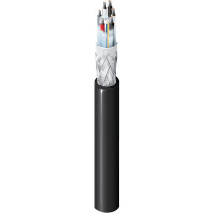 7804ESP-001200 Belden Unterminated to Unterminated Single Mode Cable, 9.2μm, Black, 1200m