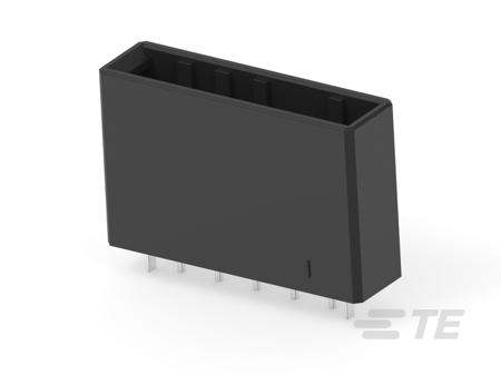 1-316132-5 TE Connectivity Dynamic 3000 Series Vertical Board PCB Header, 5 Contact(s), 5.08 mm Pitch, 1 Row, Shrouded
