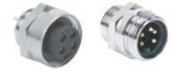 RSFL-56 Turck RSFL Series, 5 Pole PCB Mount Connector Socket, with Male Contacts, IP67