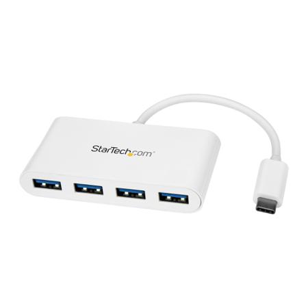 HB30C4ABW StarTech.com 4x USB A, USB C Port Hub, USB 3.0 - USB Bus Powered