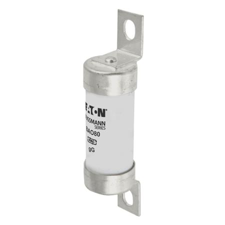 BAO80 Eaton 80A Bolted Tag Fuse, A3, 500V ac, 73mm