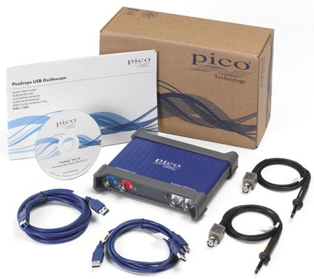 PicoScope-3203D Pico Technology PicoScope 3000 Series 3203D, PC Based, 2 Channels, 50MHz