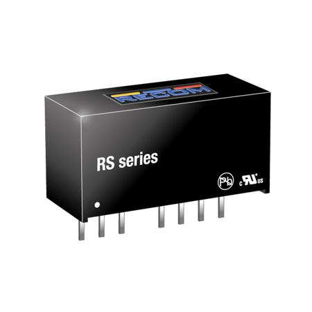 RS-2412SZ-H3 Recom RS 2W Isolated DC-DC Converter Through Hole, Vin 9 → 36 V dc, Vout 12V dc, I/O isolation 3kV dc