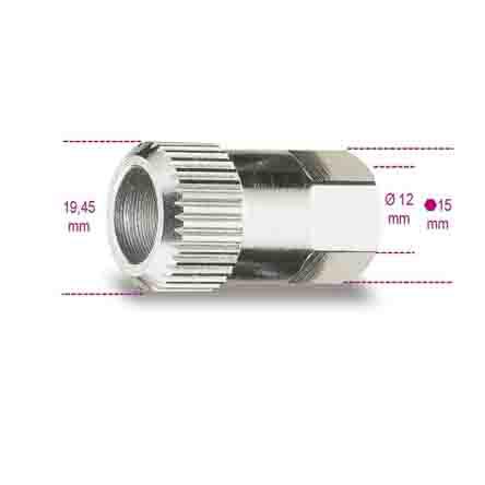 1489/33 BETA Pipe Wrench, 33 mm Overall, 12mm Jaw Capacity