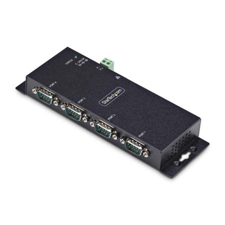 I43-SERIAL-ETHERNET StarTech.com Serial Device Server, 1 Ethernet Port, 4 Serial Port, Serial Interface, 921.6kbps Baud Rate