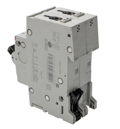 2CDS252001R0161--S202-D16 ABB System M Pro 16A MCB Mini Circuit Breaker2P Curve D, Breaking Capacity 6 kA