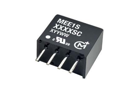 MEE1S2405SC Murata Power Solutions Through Hole 1W Isolated DC-DC Converter, Vin 21.6 → 26.4 V dc, I/O isolation 1kV dc