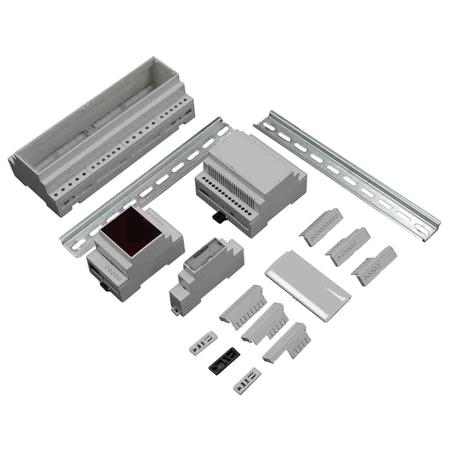 194-7598 CNMB DIN Rail Box Size 9 Open Top Ext Wa