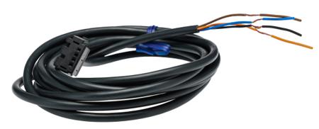 E3X-CN21-2M Omron, E3X Series Master Cable Connector, 2m Cable Length for Use with Digital Fiber Amplifier