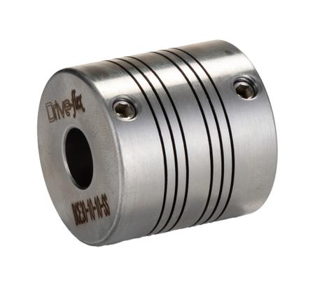 132-165 RS PRO Beam Coupling, 30mm Outside Diameter, 10mm Bore, 30mm Length Flexible Beam Coupling