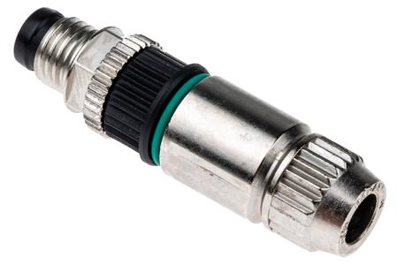 21021511305 HARTING, HARAX 3 Pole M8, Standard Din Plug, Screw On, Male, Panel Mount