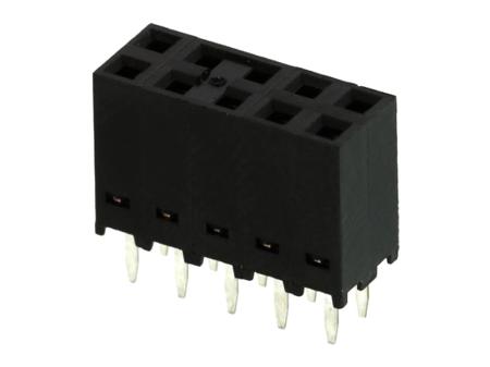 90151-2110 Molex 90151 Series Vertical Through Hole PCB Socket, 10-Contact, 2 Row, 2.54 mm Pitch Through Hole