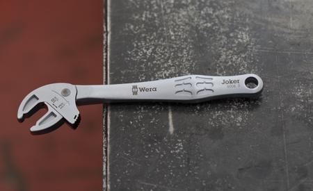 05020100001 Wera , Adjustable Spanner, 154 mm Overall Length, 13mm Max Jaw Capacity, Ergonomic Handle, Silver Finish