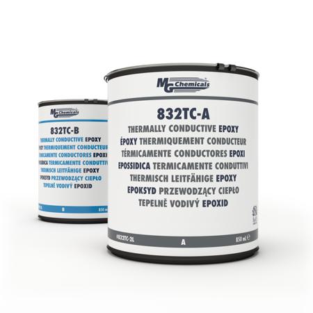 832TC-2l MG Chemicals Black Epoxy Potting Compound 1.7 L