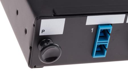 121-3966 RS Pro Single Mode Duplex Fibre Optic Patch Panel with 12 Ports Populated, 1U