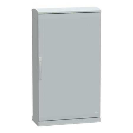 NSYPLAZT1273G PanelSeT PLA Series Fibreglass Reinforced Polyester Single-Door-Door Floor Standing Enclosure, Plain Door Door, IP44,