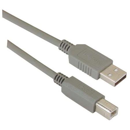 ECUSBAB-075M L-Com USB 2.0, Male USB to Male USB B, 800mm