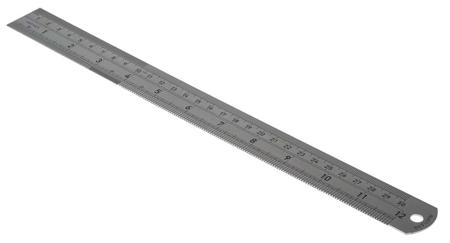 T3530 12 CK 300mm Stainless Steel Imperial, Metric Ruler, With UKAS Calibration