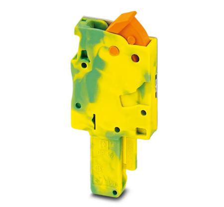 3057416 Phoenix Contact UTME Series UTME 4/1P Disconnect Terminal Block, 2-Way, 28A, 10-26 AWG Wire, Screw Termination