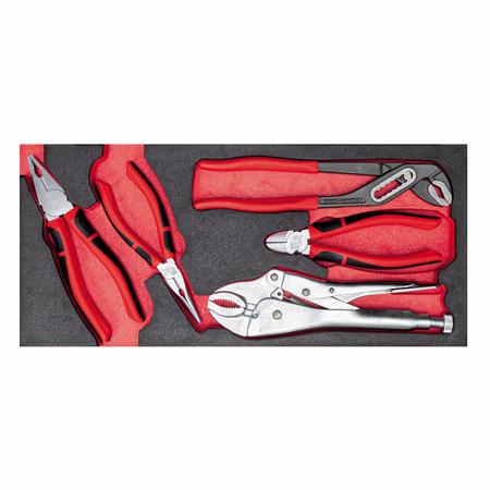 U05191070 Usag 5 Piece Automotive Tool Kit Tool Kit with Tray