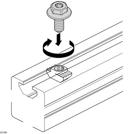 3842541409 Bosch Rexroth M8mm Collar Screw, Connecting Component