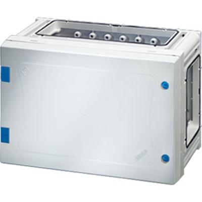 FP 0120 HENSEL FP Series Grey Polycarbonate Junction Box, IP66, 140 x 216 x 126mm