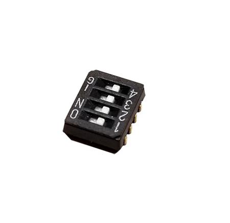CHS-04TB1 Nidec Components Surface Mount Slide Switch 4PST 100 mA Slide