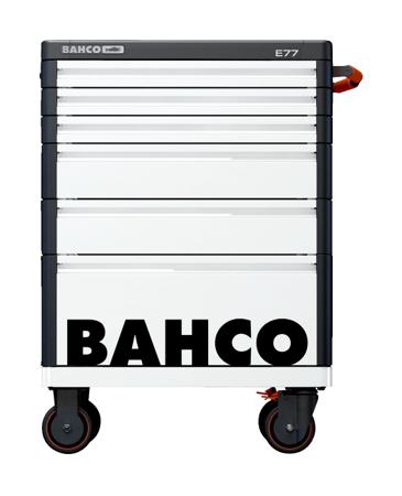 1477K6WHITE Bahco 6 Shelf Trolley, 976 x 510 x 820mm, 45kg Load