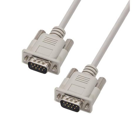 CS2N9MM-2.5 L-Com Male D-Sub to Male D-Sub Cable assembly, 2.5ft PVC
