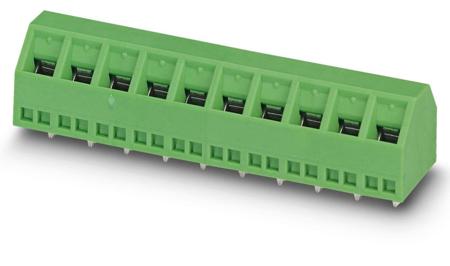 1869211 Phoenix Contact SMKDSN 1.5/2-5.08 Series PCB Terminal Block, 2-Contact, 5.08mm Pitch, Through Hole Mount, 1-Row, Solder