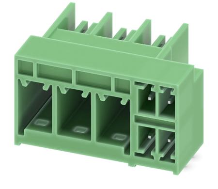 1717103 Phoenix Contact, 7.62mm Pitch, PCH 6, 7 Way, , Pluggable Terminal Block, Hybrid Header,