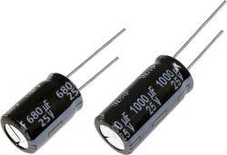 EEUFP1V511 Panasonic 510μF Aluminium Electrolytic Capacitor 35V dc, Radial, Through Hole -