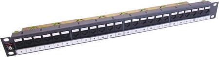 PID-00182 Molex Premise Networks PowerCat Series Cat6 24 Port RJ45 RJ Patch Panel FTP 1U