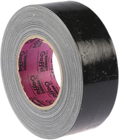 AT202 Advance Tapes  Black Gloss Gaffa Tape, 50mm x 50m, 0.22mm Thick
