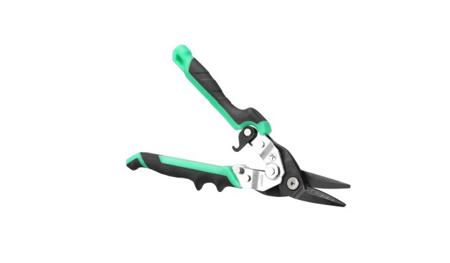 FMHT73557-0 Stanley 250 mm Right Tin Snips for Aluminium, Copper, Leather, Mild Steel, Plastic, UPVC