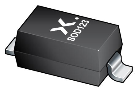 PMEG6010CEGWX Nexperia  SMT Schottky Rectifier Schottky Diode, 60V 1A, 2-Pin SOD-123