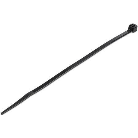 CBMZT6BK StarTech.com Cable Tie, Cable Ties, 150mm x 4 mm, Black Nylon, Pk-1000
