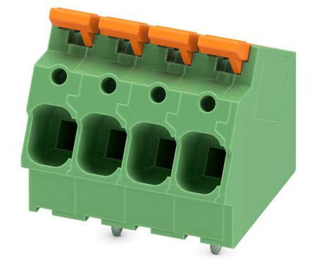 1098177 Phoenix Contact 5-ZB, LPTA 6/ 4-7 Series PCB Terminal Block, 4-Contact, 7.5mm Pitch, PCB Mount, 1-Row, PCB Termination