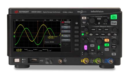 DSOX1202A Keysight Technologies  InfiniiVision 1000 X Series, 70MHz Bench Oscilloscope, 2 Analogue Channels - RS