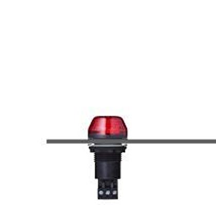 800502310 AUER Signal M22 Series Series Red Multiple Effect Beacon, 110 → 120 V, Panel Mounted, LED Bulb, IP65