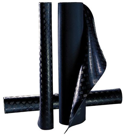 CHECKER140G3 ID Group Grey Anti-Slip Rubber Roll 10m x 1.4m x 3mm