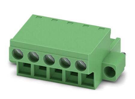 1777837 Phoenix Contact, 5.08mm Pitch, FRONT-MSTB 2.5/ 5-STF-5.08, 5 Way, , Pluggable Terminal Block, Plug, Cable Mount, Screw