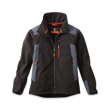 17OSTROV1494TXXL Parade OSTROV Black, Breathable, Waterproof Softshell Jacket, XXL